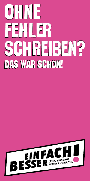Banner Halfpage Schreiben